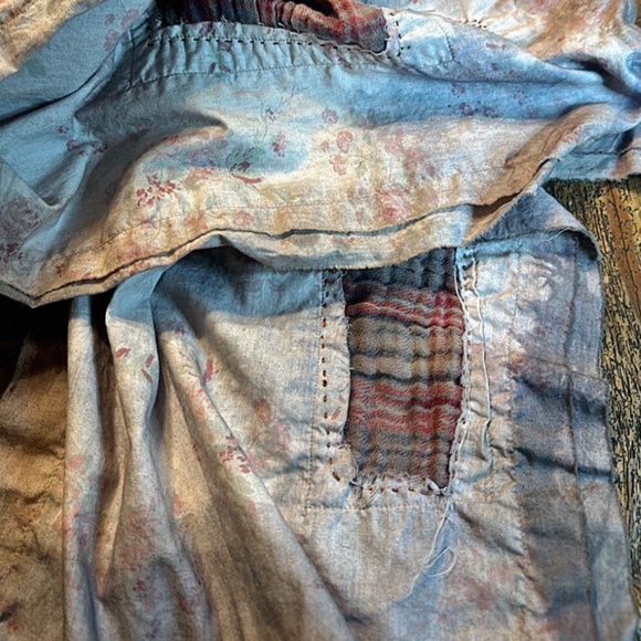 1 LEFT // very long summer weight mended scarf - Picture 6 of 13